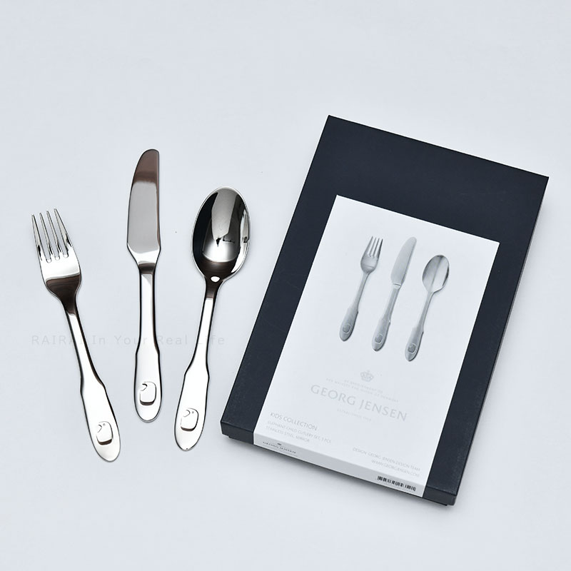 楽天市場】ジョージジェンセン チャイルドカトラリーセット