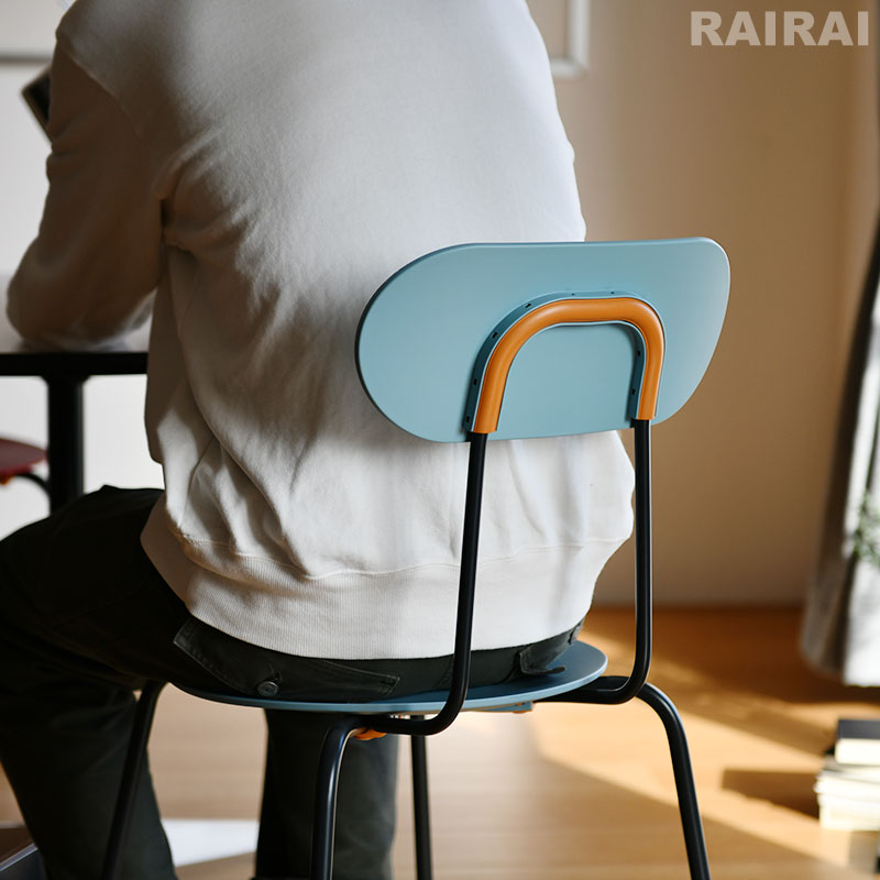 楽天市場】マジス マリオリナ スタッキングチェア スカイブルー レッド