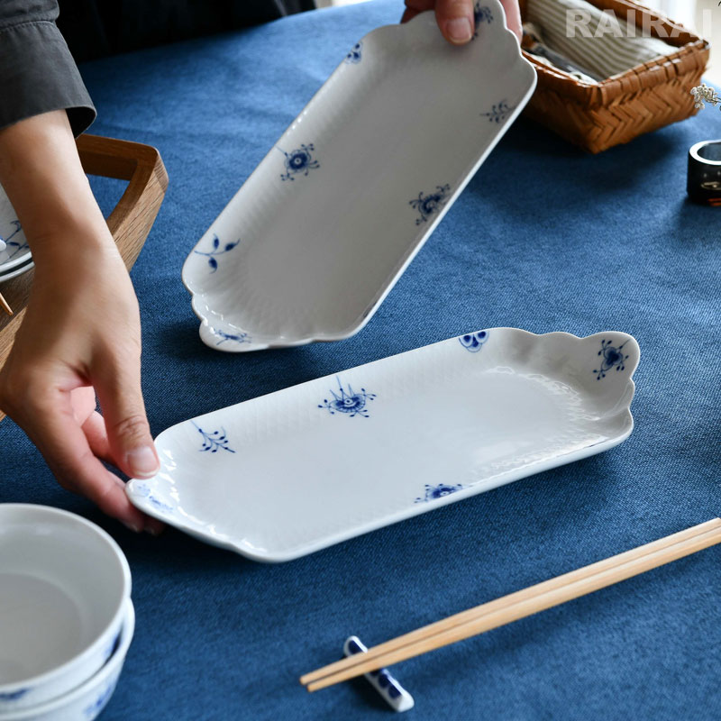 楽天市場】ロイヤル コペンハーゲン トレイ 28.5cm ブルーパルメッテ