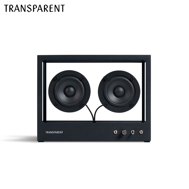 楽天市場】トランスペアレント スモール スピーカー ブラック ホワイト