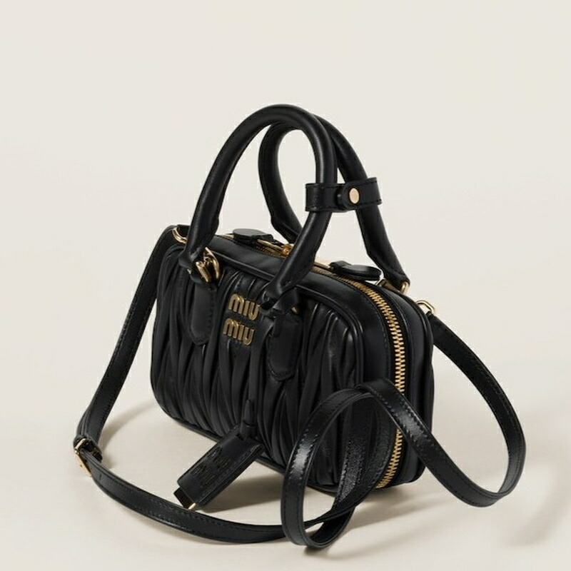 楽天市場】ミュウミュウ MIU MIU アルカディ マテラッセレザー ミニ