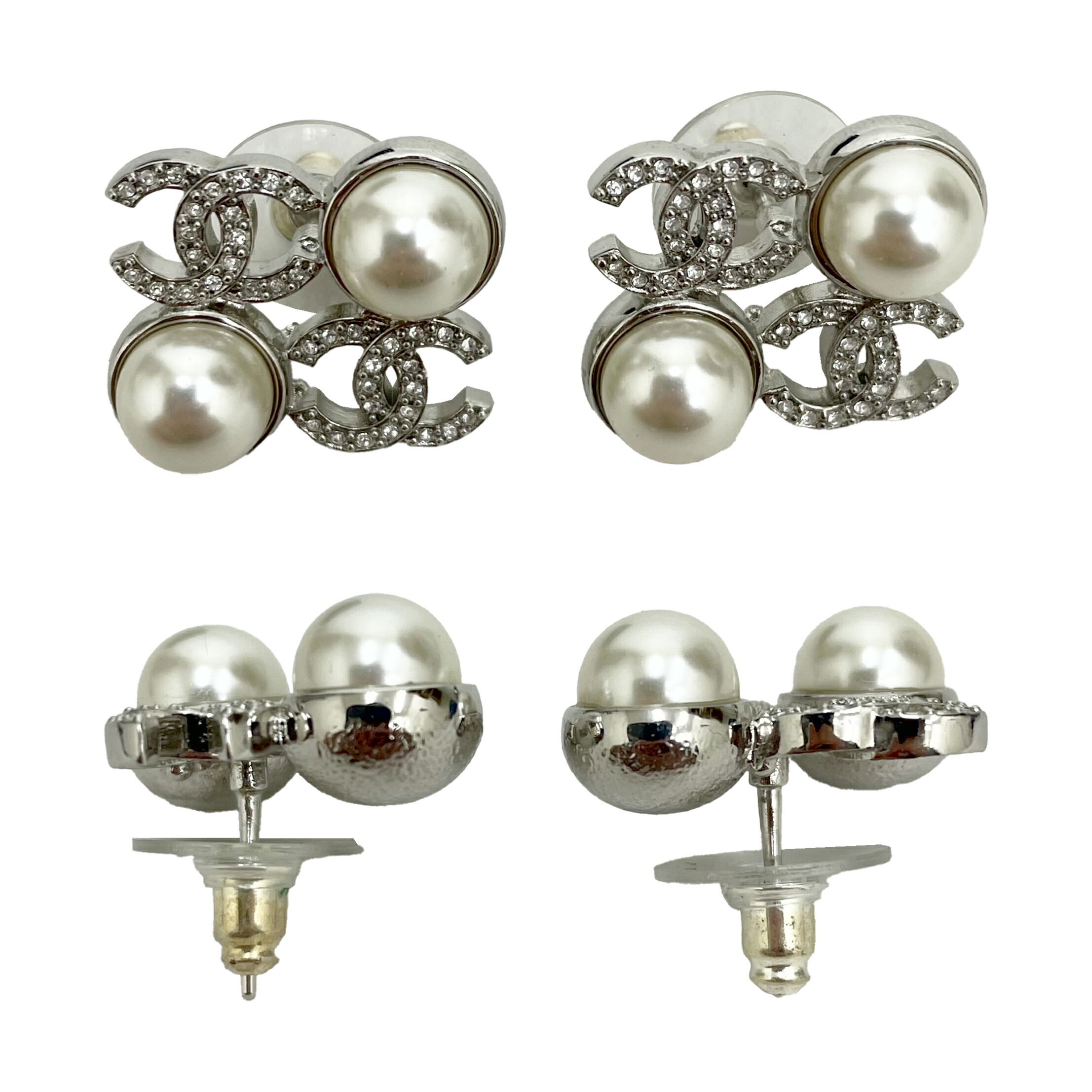 楽天市場】CHANEL シャネル ピアス 2025SS I25P シルバー