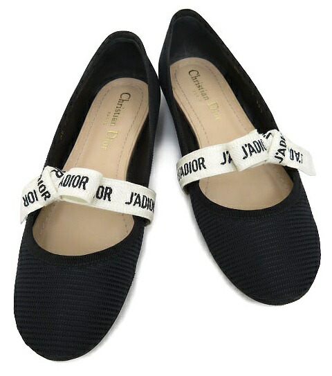 楽天市場】Dior バレエ フラットシューズ MISS J`ADIOR KCB453