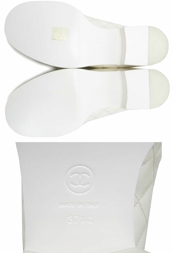 楽天市場】CHANEL ハートターンロック ローファー G39697 23C