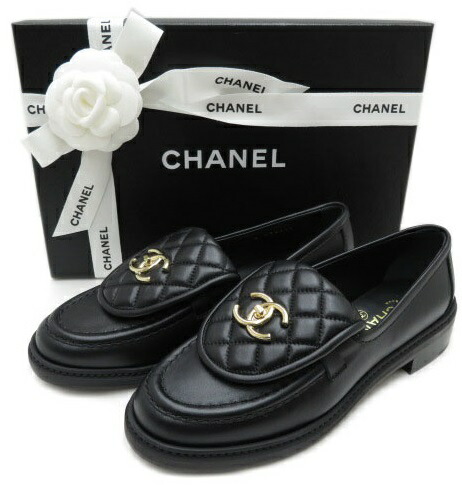 楽天市場】CHANEL ターンロック ローファー マトラッセ 20C G36646
