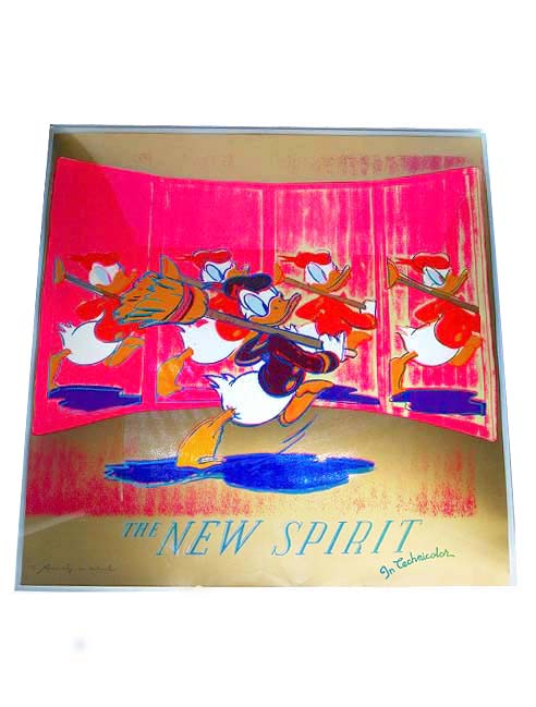 楽天市場】Andy Warhol 『THE NEW SPIRIT ドナルドダック
