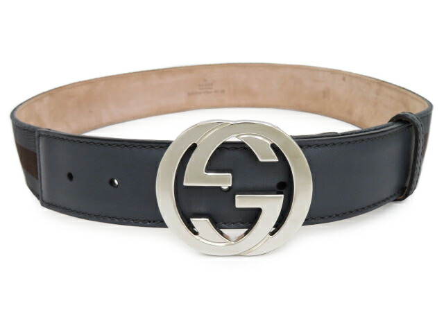 楽天市場】GUCCI インターロッキングGバックル ベルト