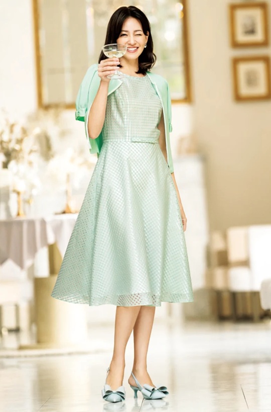 楽天市場】M's GRACY シアーギンガムチェック ワンピース