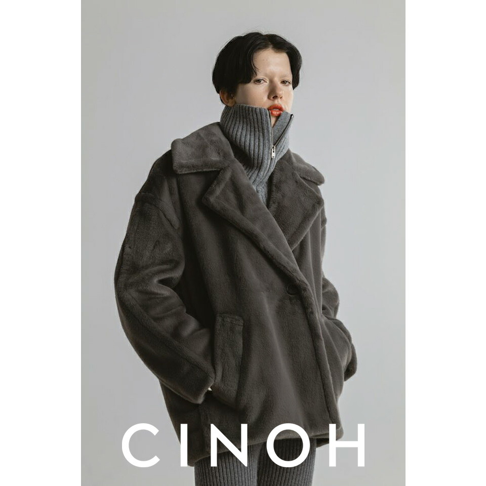 楽天市場】【30%OFF】【25AW】CINOH チノBOA MIDDLE COAT / ボアミドル