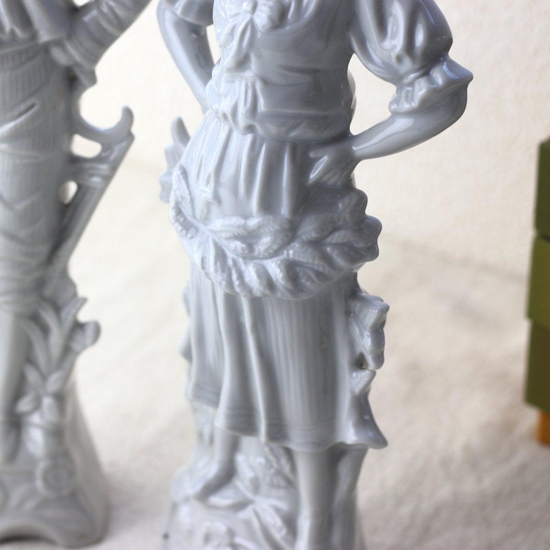 楽天市場】絵付け前の欧風陶器製人形 日本製 美濃焼 白い陶器製人形