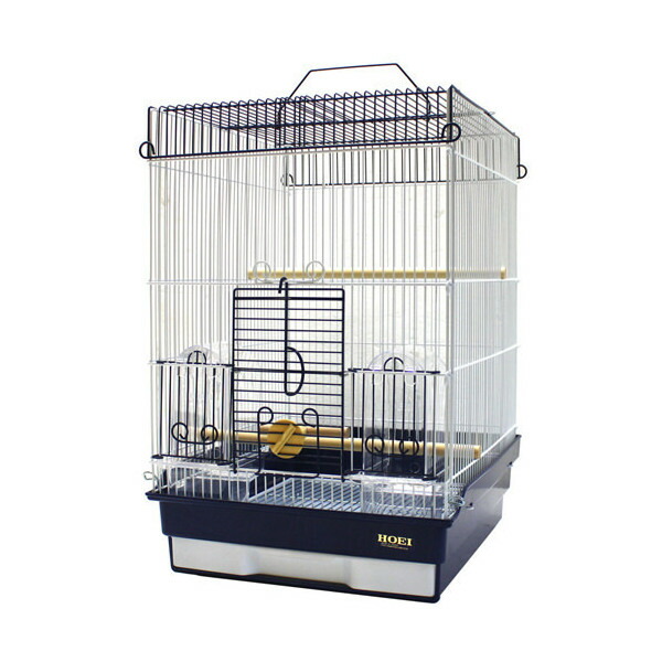 楽天市場】鳥かご HOEI 35手のりPS ホワイトネイビー （37