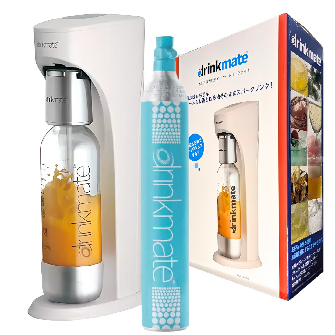 楽天市場】Drinkmate（ドリンクメイト）家庭用炭酸飲料メーカー