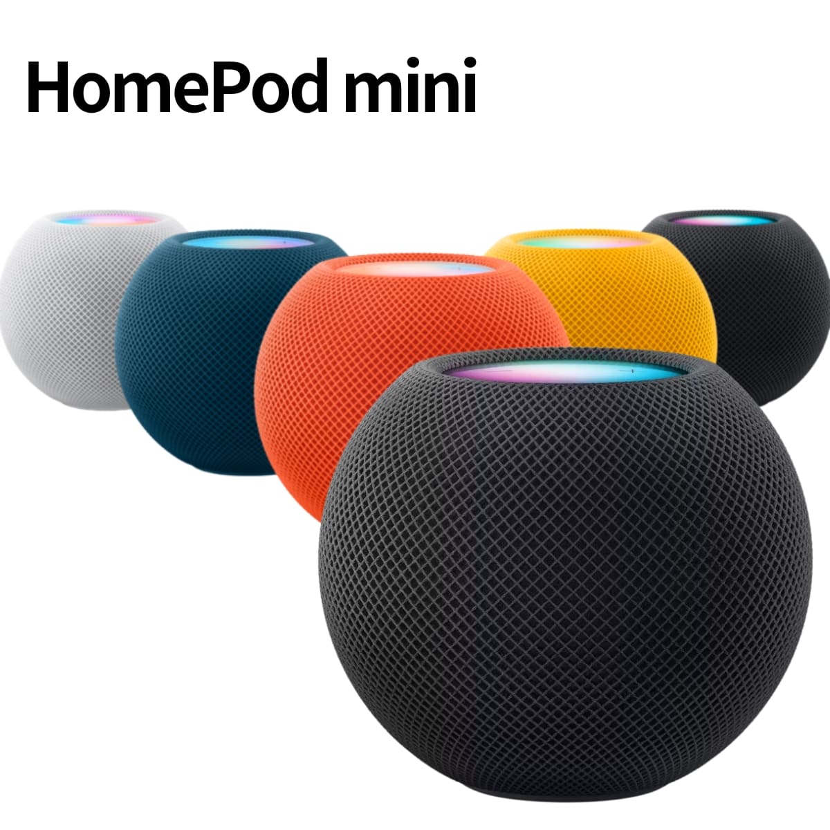 楽天市場】Apple HomePod mini MY5G2J/A スマートスピーカー 360度