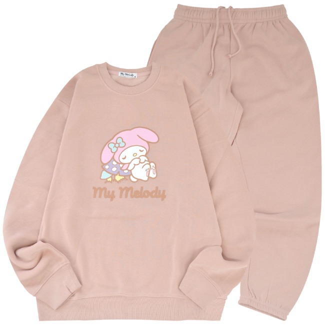 楽天市場】マイメロディ トレーナー スウェット パンツ セットアップ