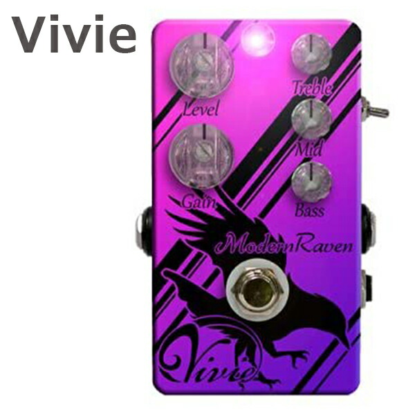 楽天市場】ベース ギター エフェクター Vivie ModernRaven モダン