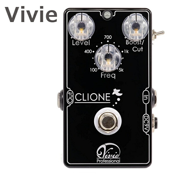 楽天市場】ベース ギター エフェクター Vivie CLIONE Buffer Clean