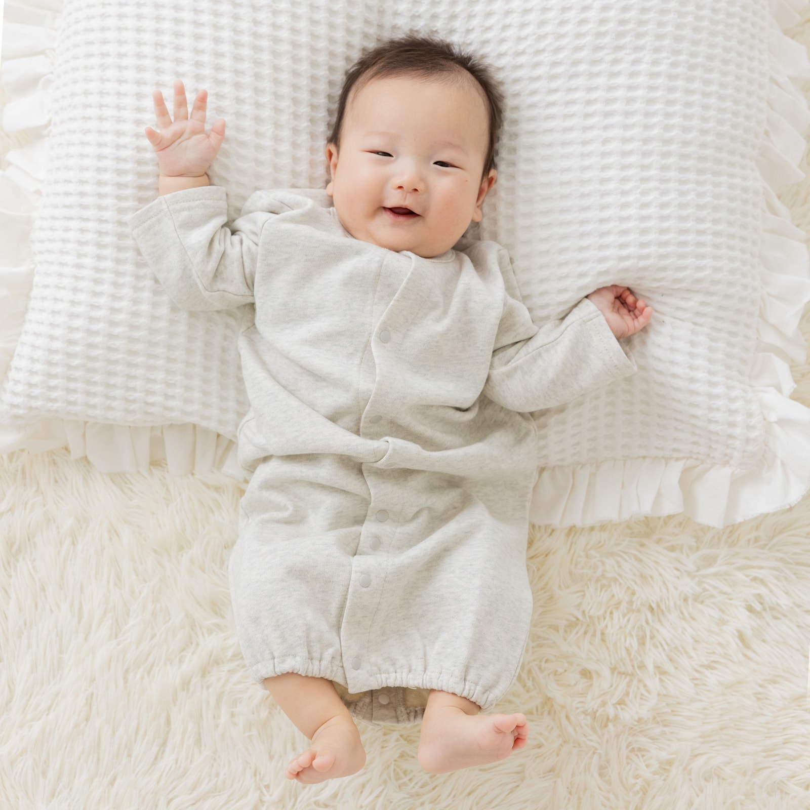 楽天市場】ゆうパケ送料無料 ツーウェイオール 綿100％ ロンパース