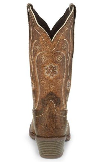 楽天市場】L2937 ジャスティン JUSTIN JESSE BROWN 花柄刺繍