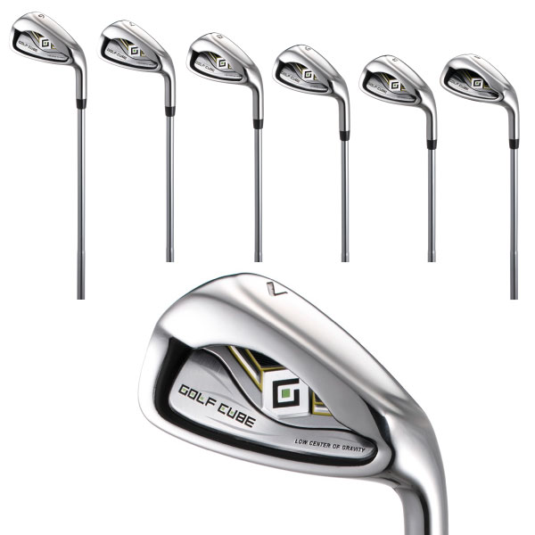 楽天市場】ゴルフキューブ メンズ ゴルフクラブセット GC7 10本組