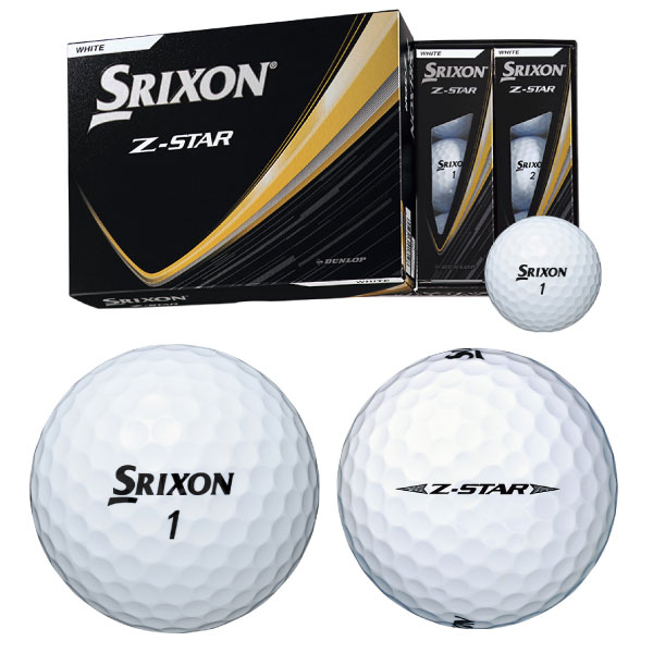 楽天市場】ダンロップスリクソン Z-STAR(ゼットスター) ゴルフボール