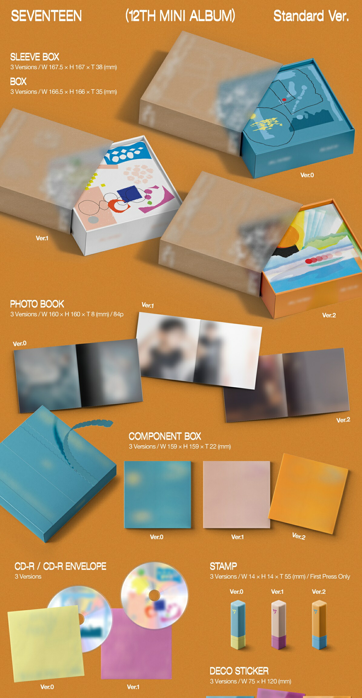 楽天市場】SEVENTEEN 12th Mini Album svt セブチ : SHOP choax2