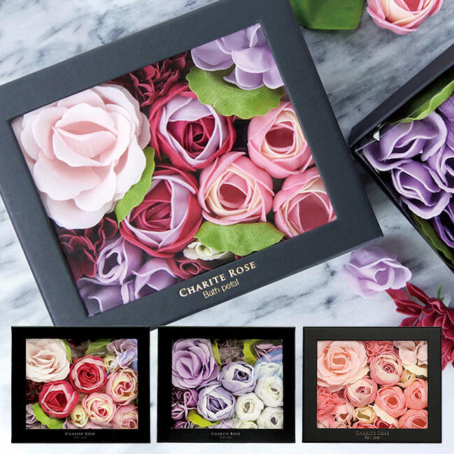 楽天市場】薔薇のバブルバスを詰め込んだ【シャリテローズバスペタル