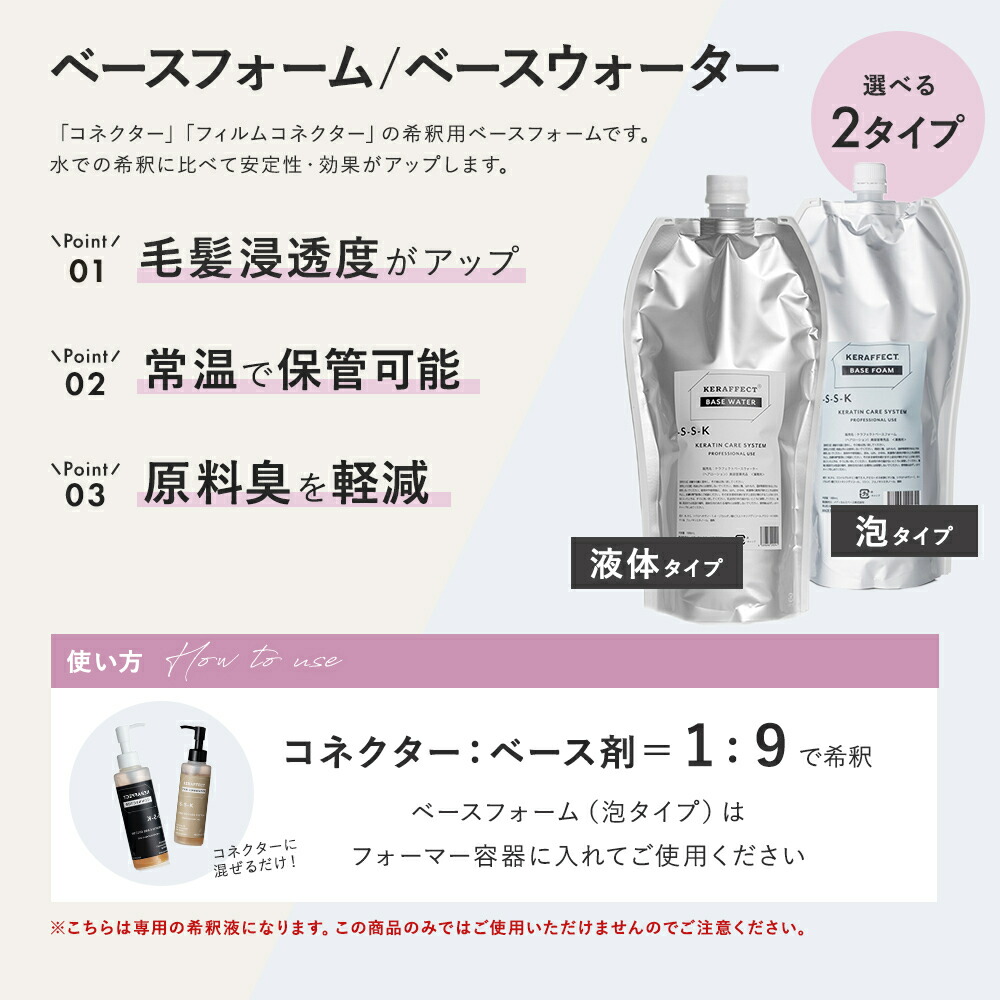 楽天市場】【正規販売店 送料無料】ケラフェクト コネクター