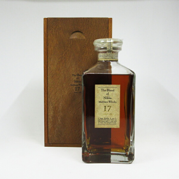 楽天市場】【レトロ：特級従価表示】ザ・ブレンド・オブ・ニッカ 17年