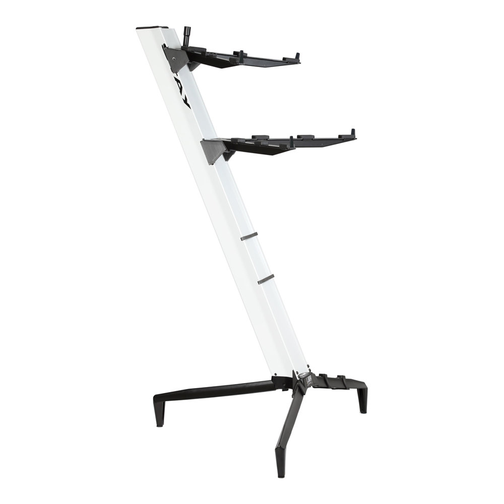 楽天市場】STAY MUSIC Tower 1300/02 WH 76鍵キーボード対応 2段