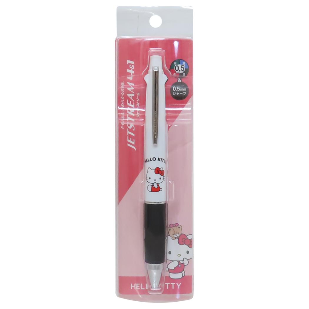 W仕様レア‼️レトロ‼️キティロゴデザインボールペン ＆シャープペン
