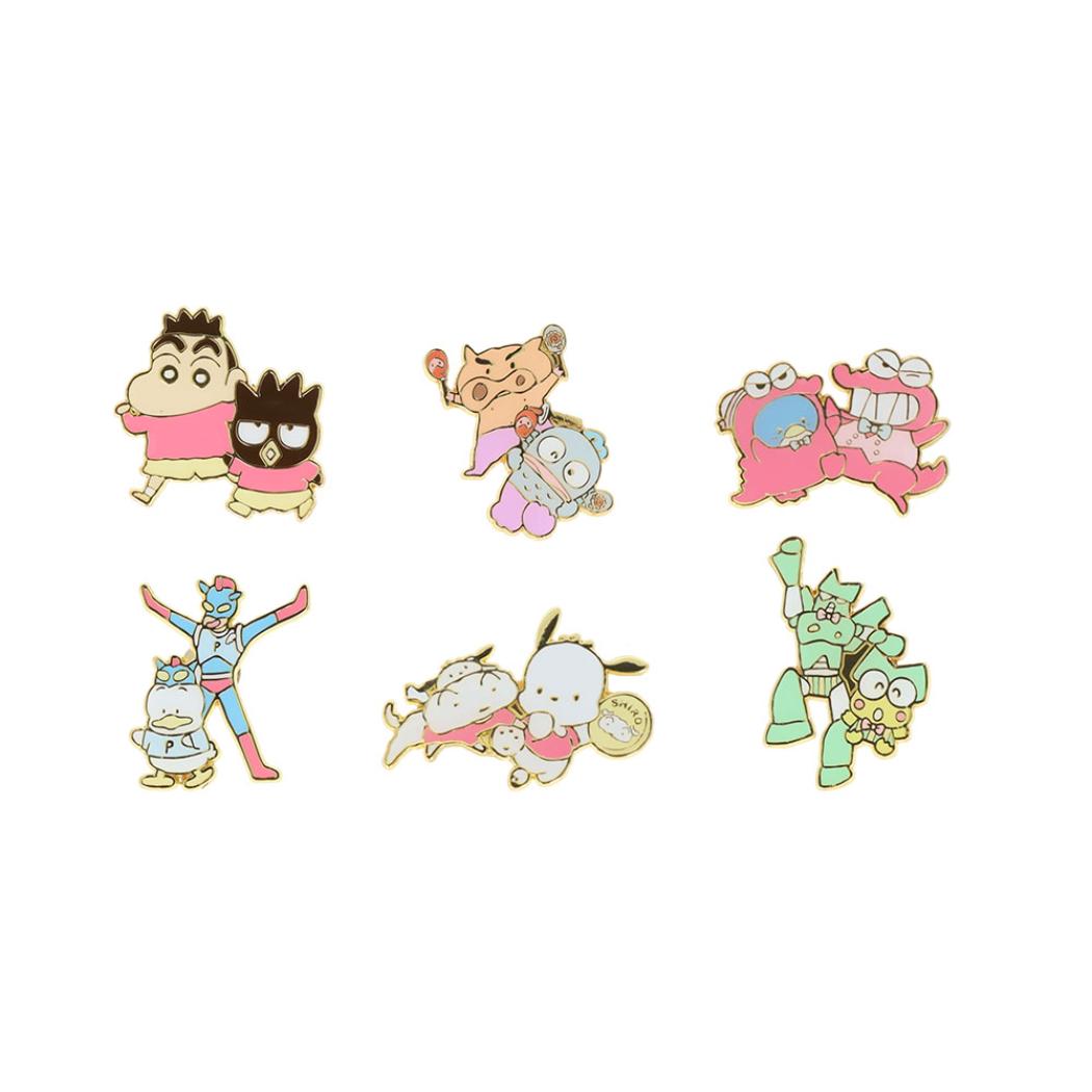 楽天市場】クレヨンしんちゃんxサンリオキャラクターズ ピンズ