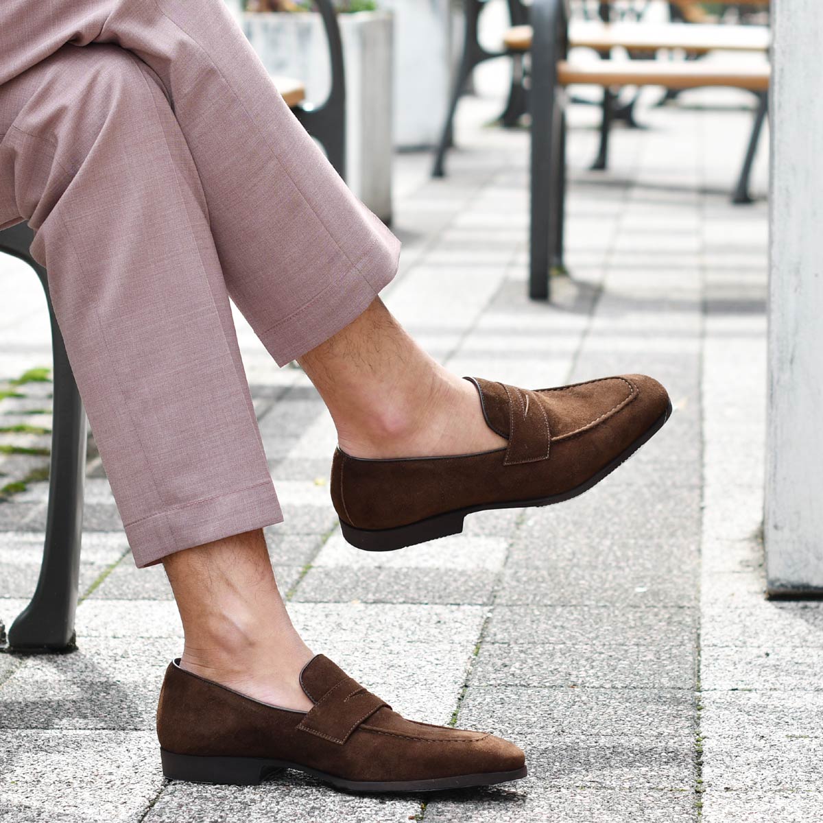 楽天市場】Ferrante【フェランテ】コインローファー ELEGANT CAMOSCIO