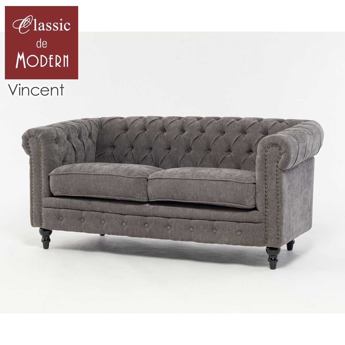 楽天市場】ヴィンセント ソファ グレーの通販