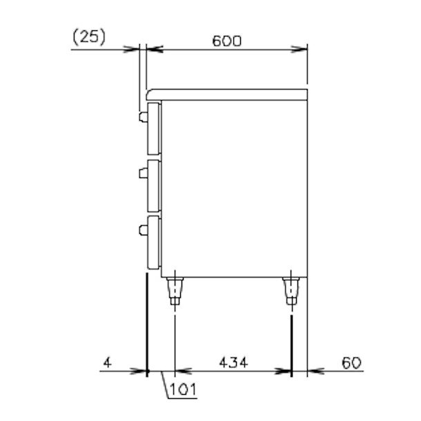 楽天市場】RT-120DNCG ホシザキ ドロワー冷蔵庫 コールドテーブル 内装