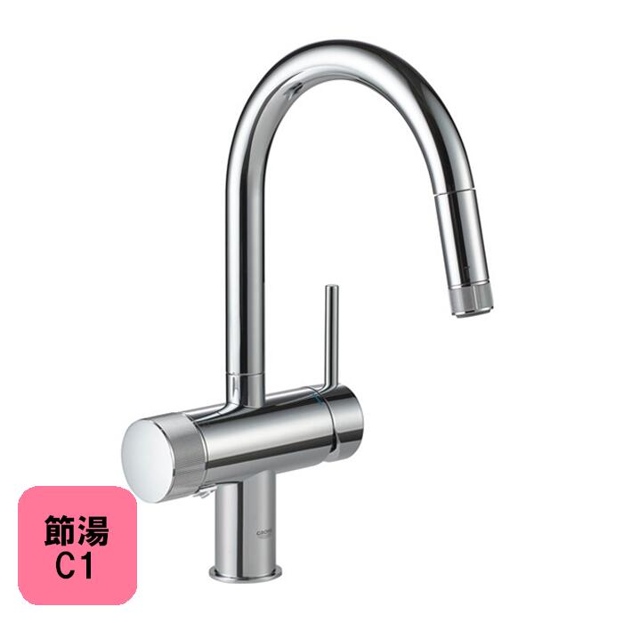 楽天市場】[JPK61802] キッチン水栓 浄水器一体型 シングルレバー