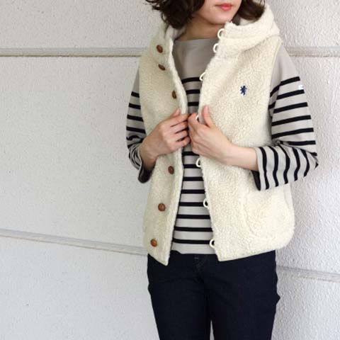 楽天市場】20%OFF 16～L ジムフレックス ボア くるみボタン フード