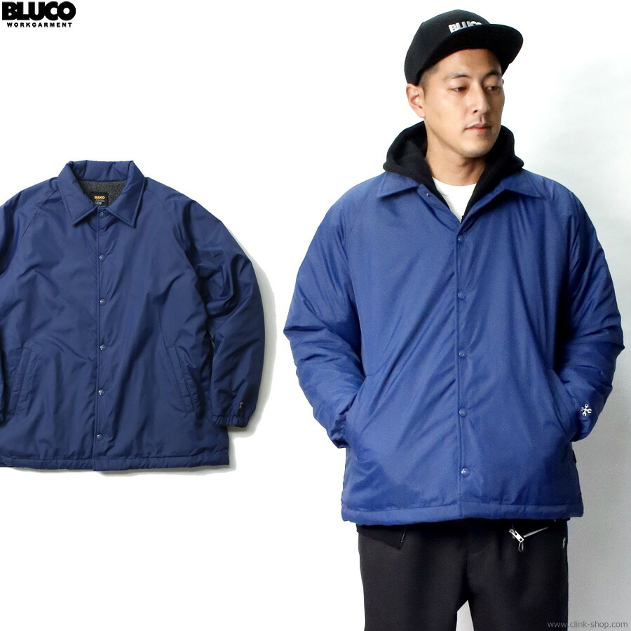 楽天市場】BLUCO ブルコ 2024年秋冬新作 FALL WINTER コーチジャケット