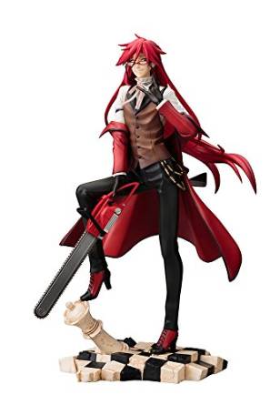 楽天市場】ARTFX J 黒執事 Book of Circus グレル・サトクリフ 1/8