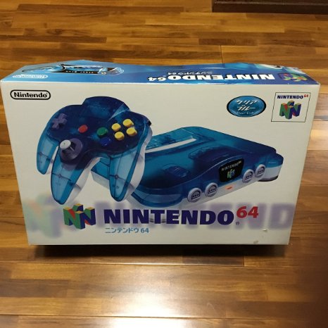 楽天市場】NINTENDO64本体 クリアブルー : クロソイド屋 楽天市場店
