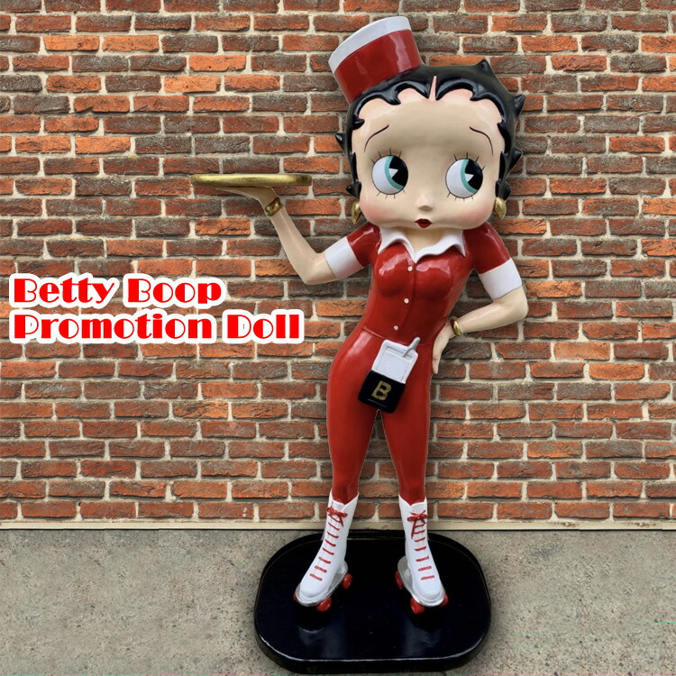 特大☆ベティちゃん Betty Boop アメリカンダイナーウェートレス Betty