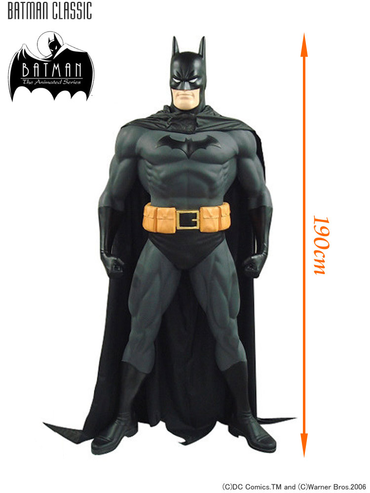 楽天市場】等身大フィギュア バットマンクラシック 190cm BATMAN