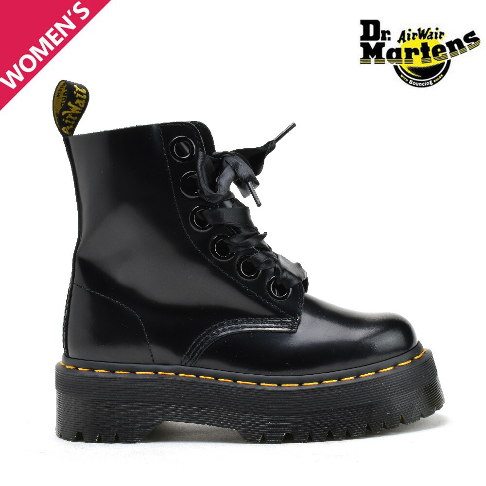 楽天市場】ドクターマーチン ブーツ 6ホール レディース サテンリボン