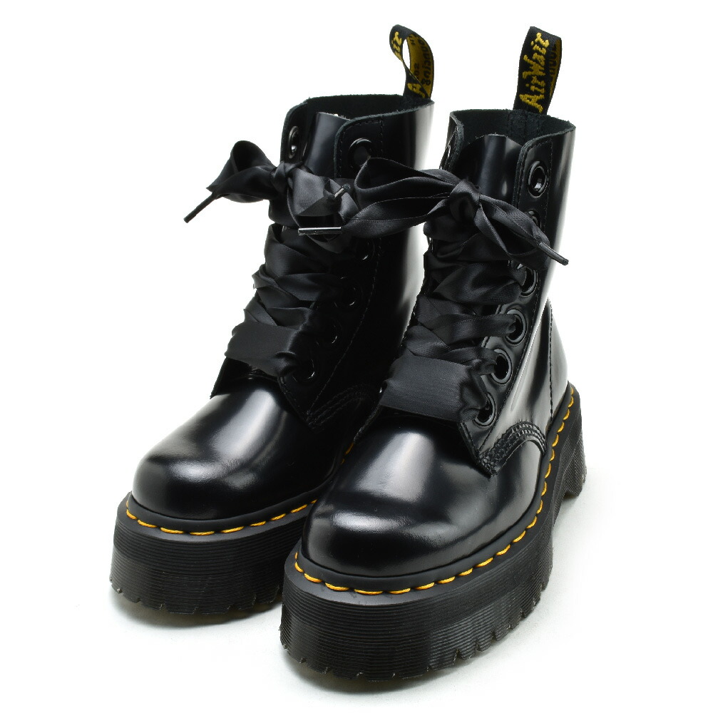 楽天市場】ドクターマーチン ブーツ 6ホール レディース サテンリボン
