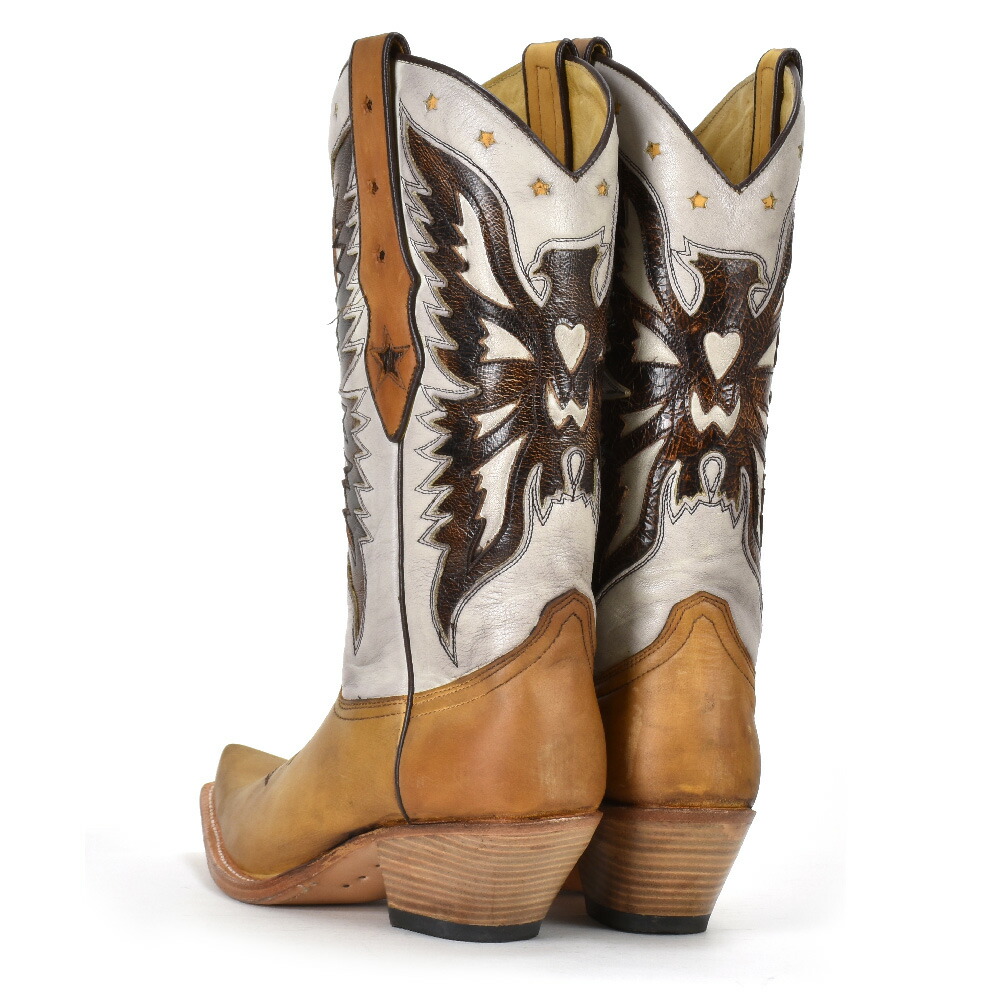 楽天市場】センドラ ウエスタンブーツ レディース ロングブーツ