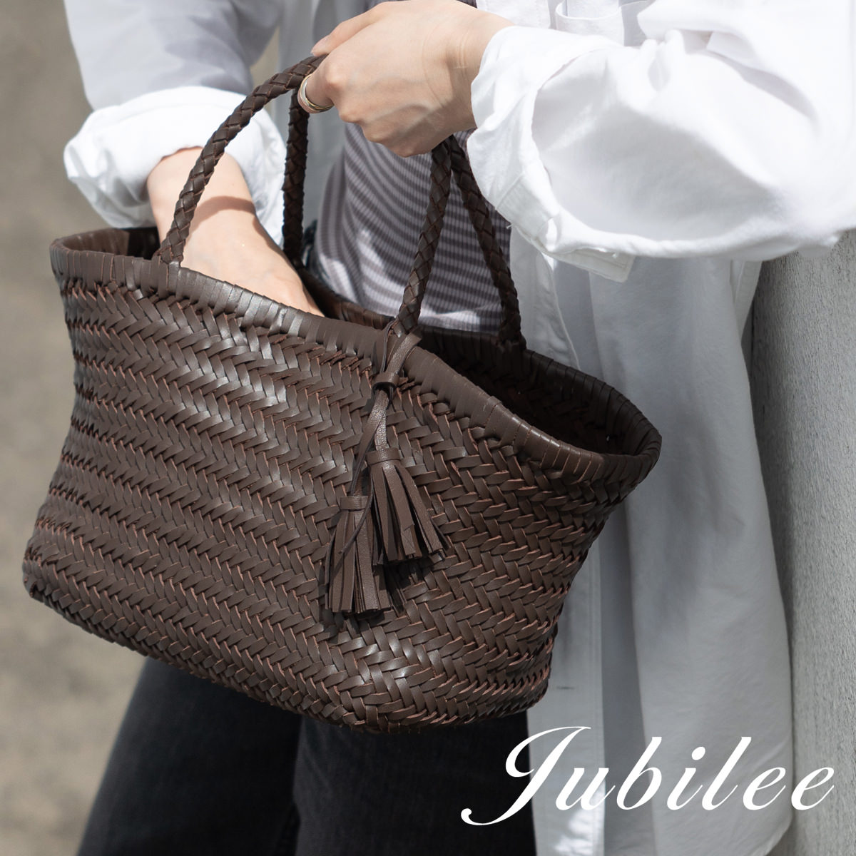 楽天市場】正規品 Jubilee 本水牛革レザー バッファロー トート かご