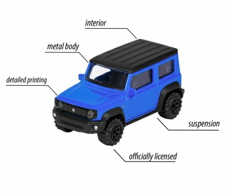 楽天市場】マジョレット 1/64 SUZUKI スズキ ジムニー ミニカー