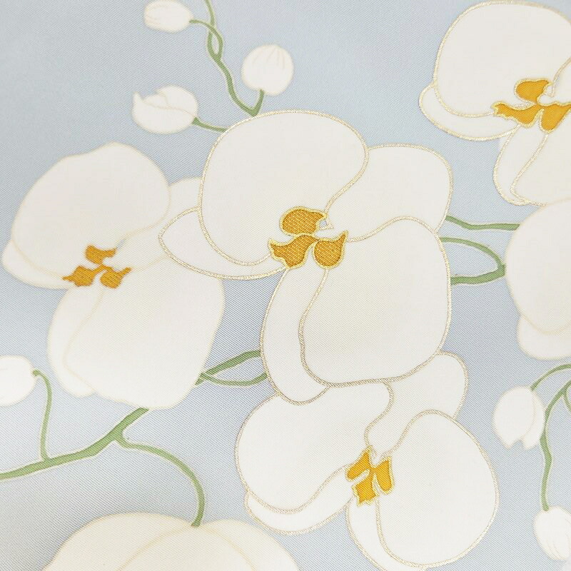 楽天市場】名古屋帯 新品 染の北川 胡蝶蘭 本加工染色「無料御仕立