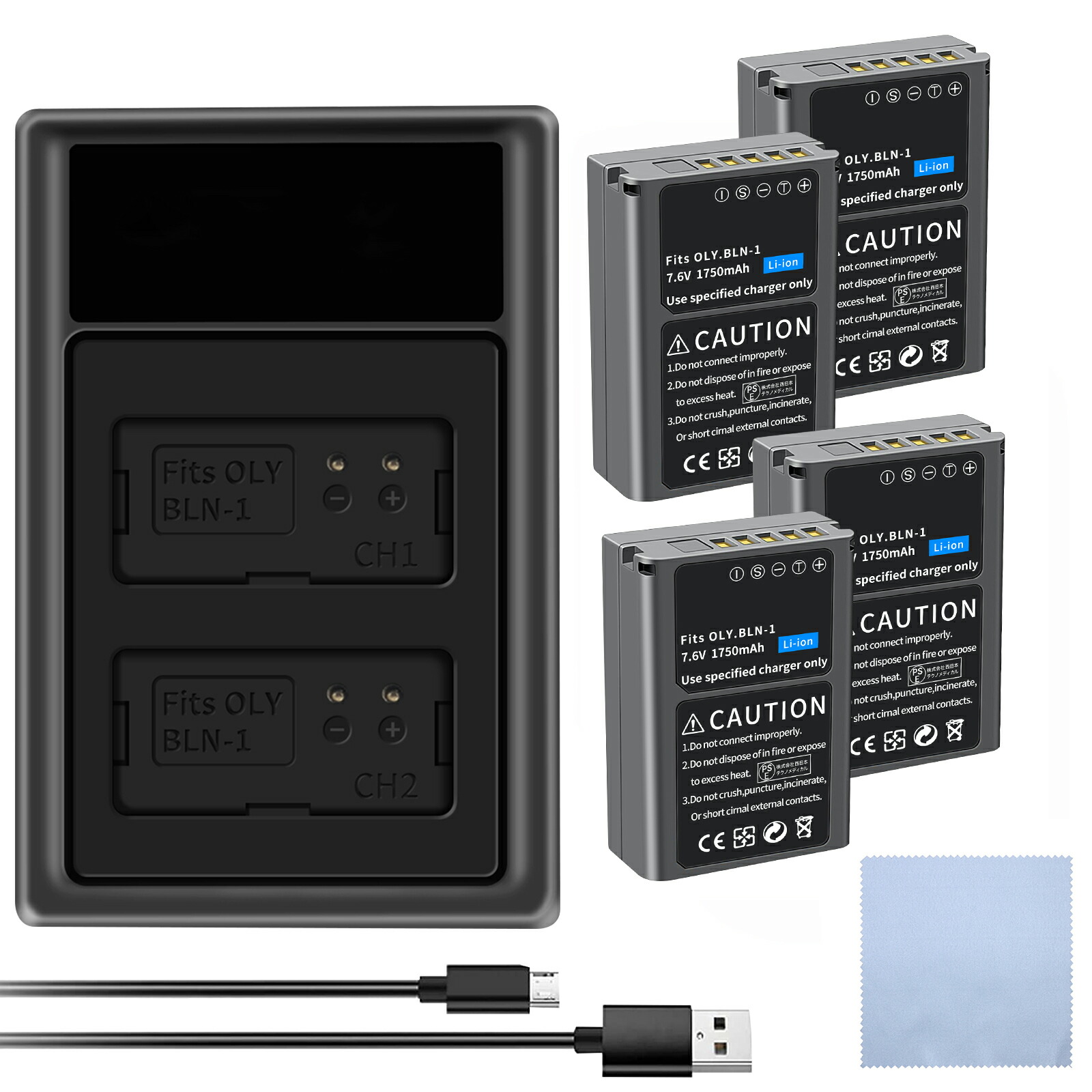 楽天市場】om－d em5 バッテリーの通販