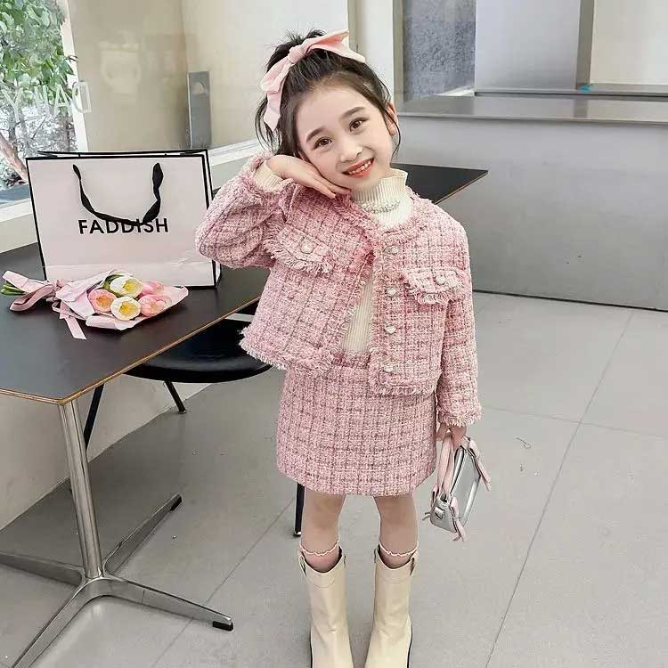 楽天市場】七五三 ツイードジャケット スカート セットアップ 女の子