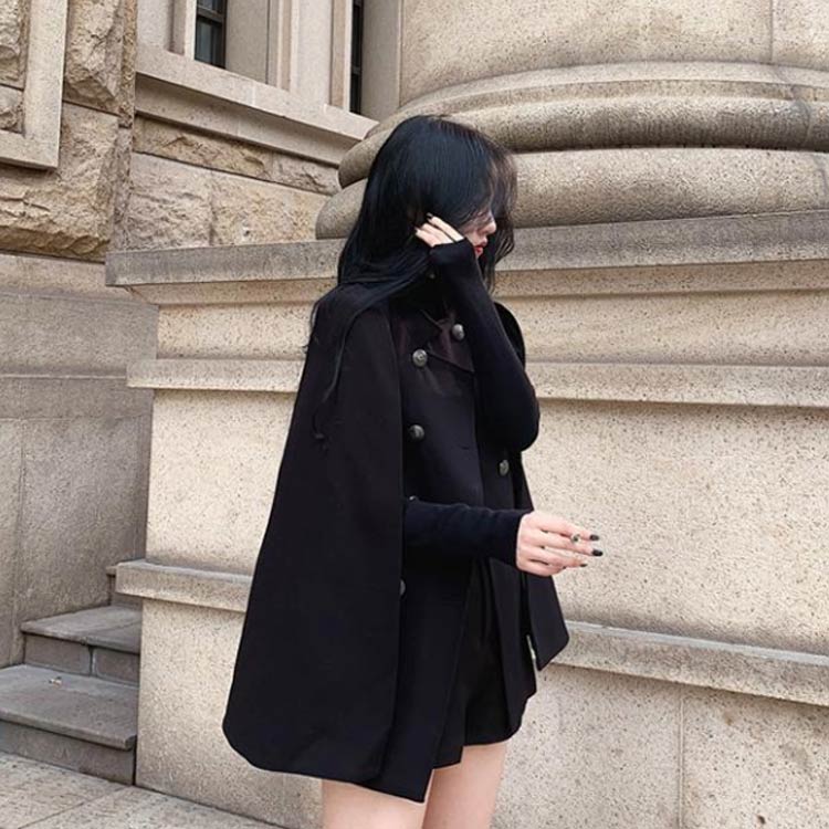 楽天市場】 ケープコート レディース ポンチョコート マント 冬